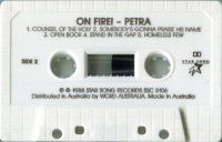 On Fire! - Australia - Star Song Records - Word Australia Distribution - Side 2